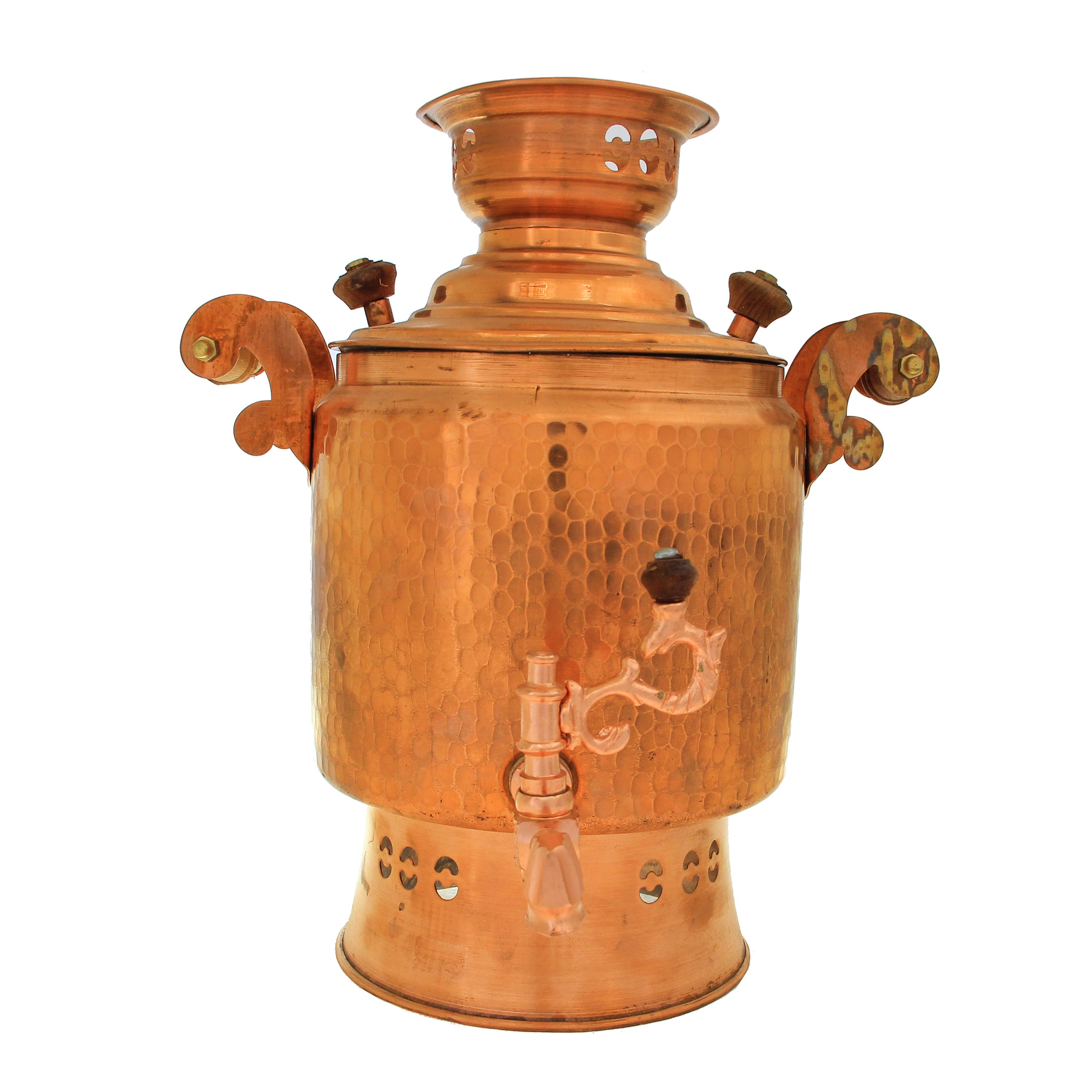 Handicraft Copper Samovar Model qalamkhordeh Rectangle Code 4341,buy copper stuff,buy copper handmades