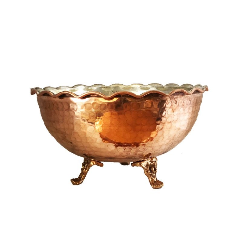 Handicraft Copper bowl Code 179, bule de cobre, design de cobre