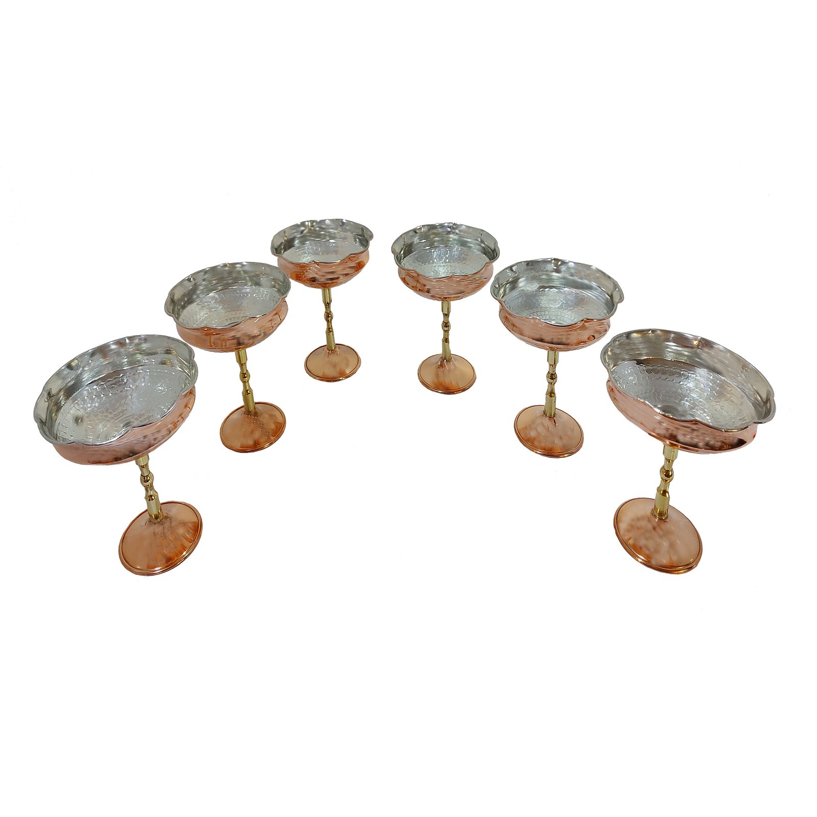 Handicraft Copper bowl Hammer model code 55555 Set 6 pcs,Preis Kupfer,Preis Kupfergeschirr