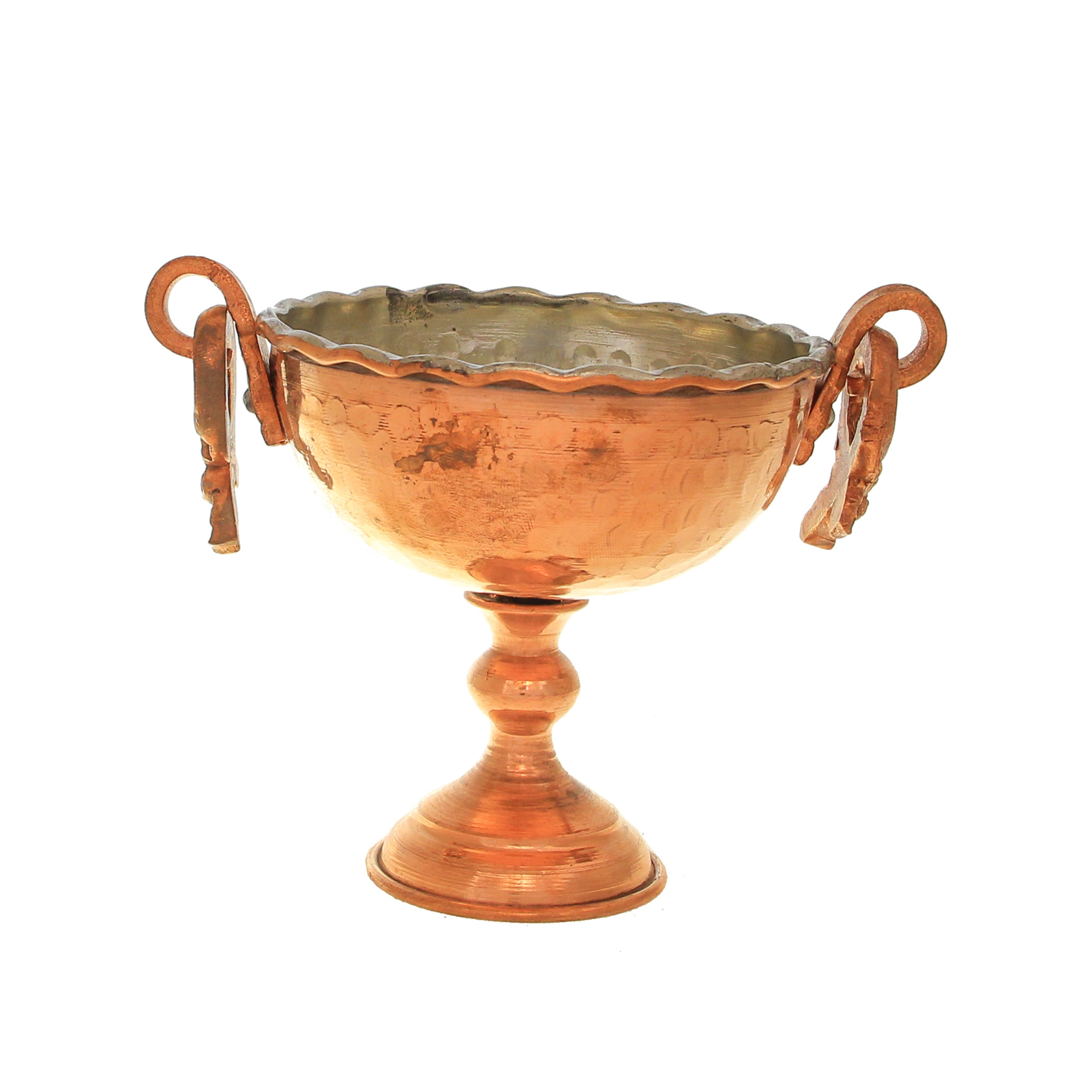 Handicraft Copper bowl Long base model code 4433,Kupfer Sachen kaufen,Kupfer Handarbeit kaufen