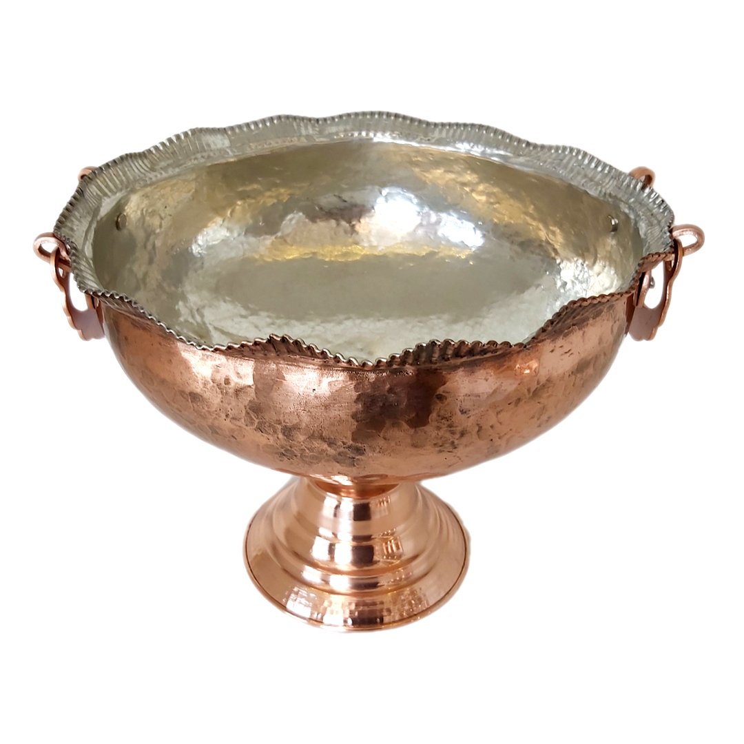 Handicraft Copper bowl Model Delvin 2 Code 1310003,price of copper dishes,price of copper handicrafts