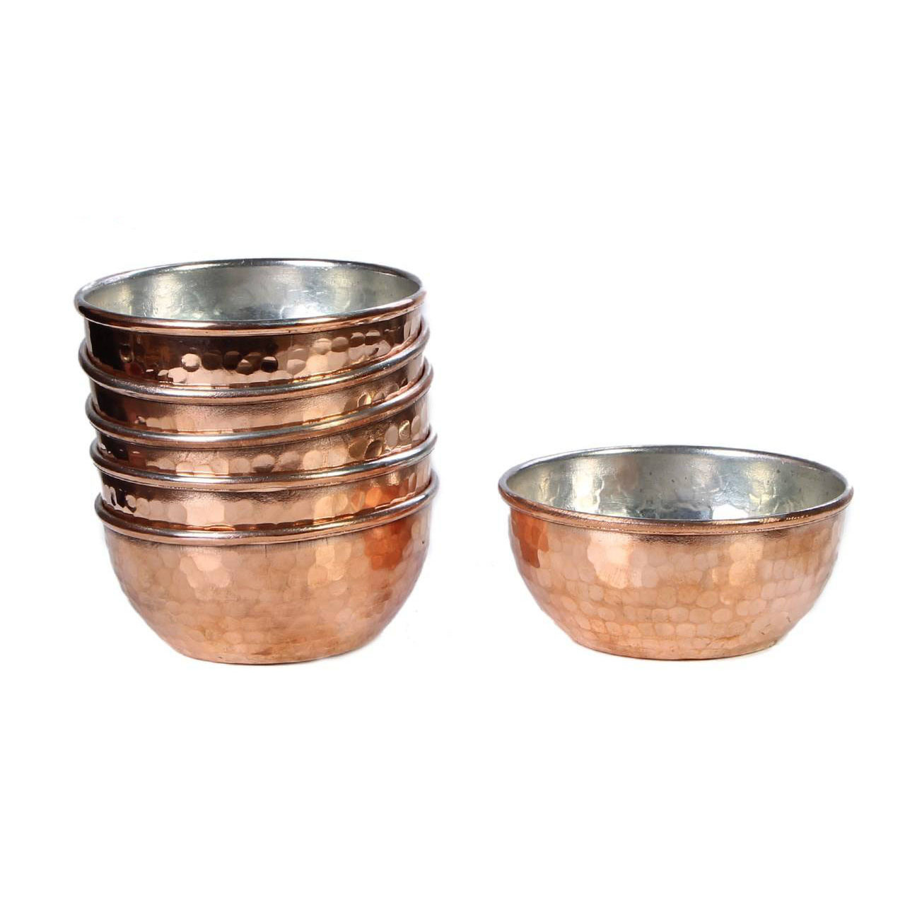 Handicraft Copper bowl code ZH9 set 6 pcs,copper goods,copper goods price