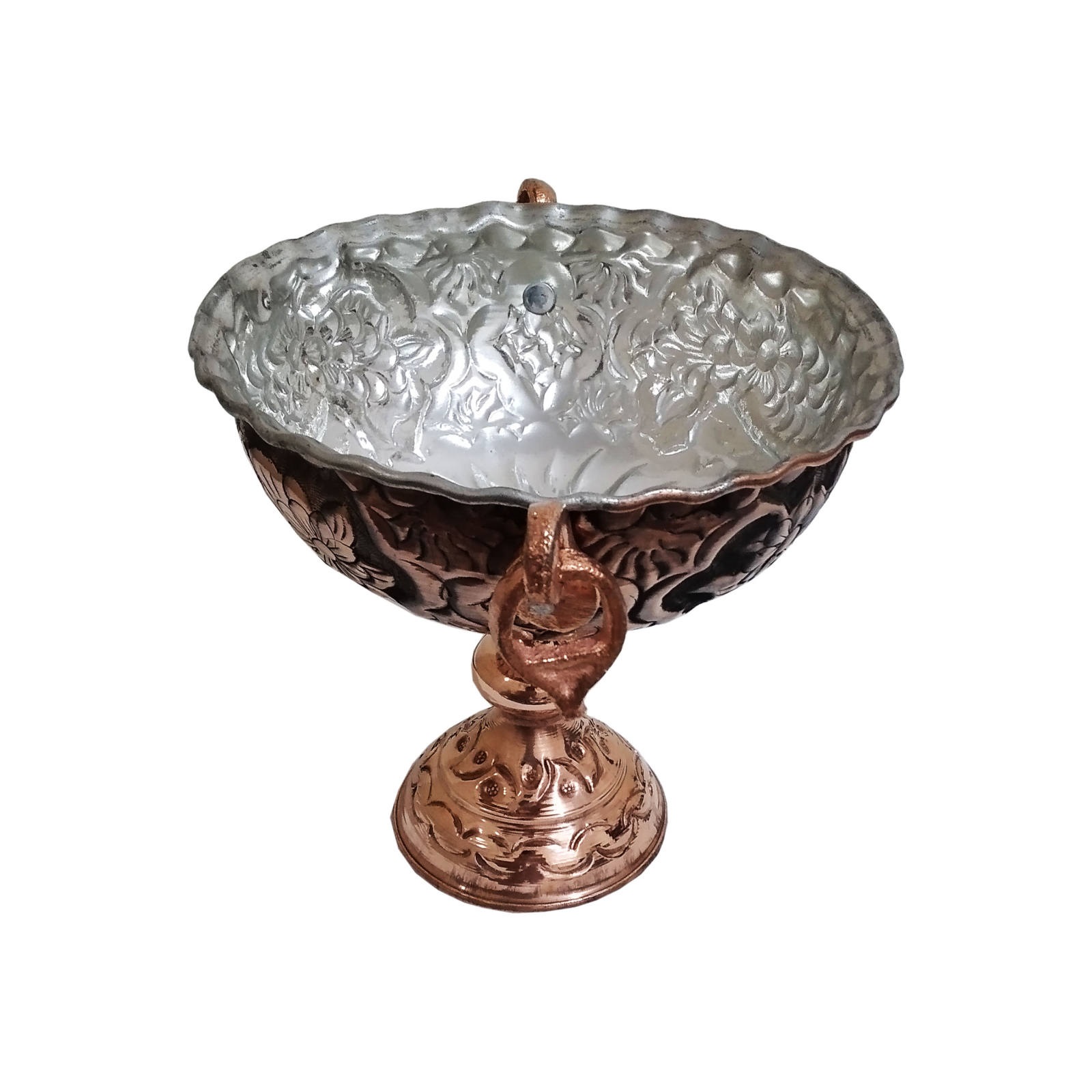 Handicraft Copper bowl ghalamzadeh model code CUM01,price of copper spoon,price of copper pot
