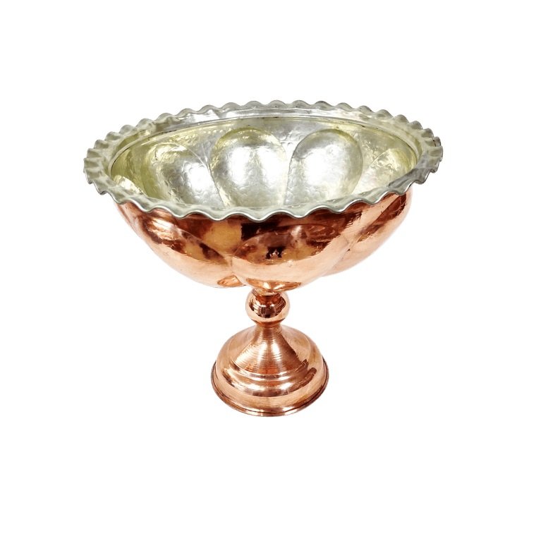 Handicraft Copper bowl single base model code AZ02_A,price of copper glasess,price of copper spoon