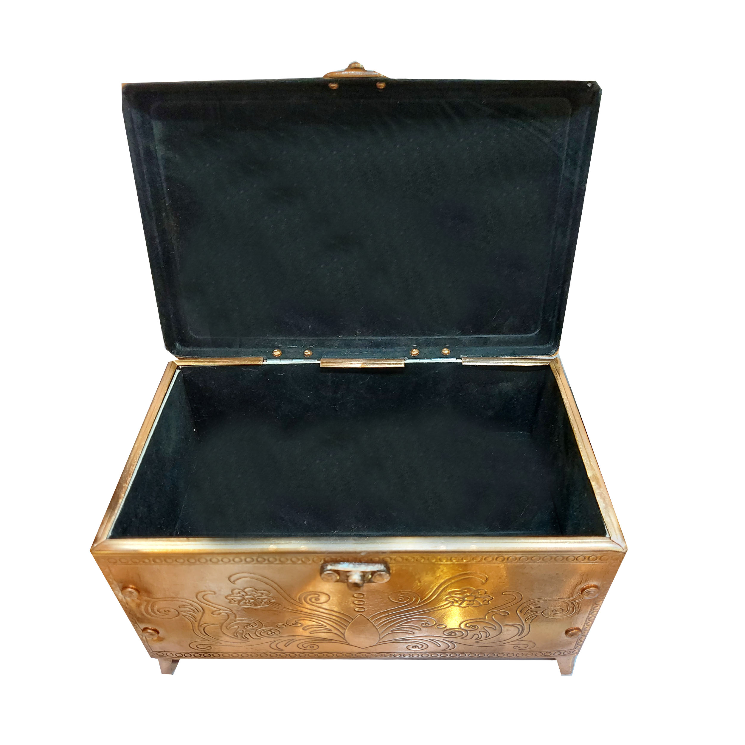 Handicraft Copper box Code 2584, artesanato cobre, cobre artesanal