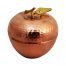 Handicraft Copper container Apple design code 1780, koppar design, koppar dekoration, koppar handgjorda