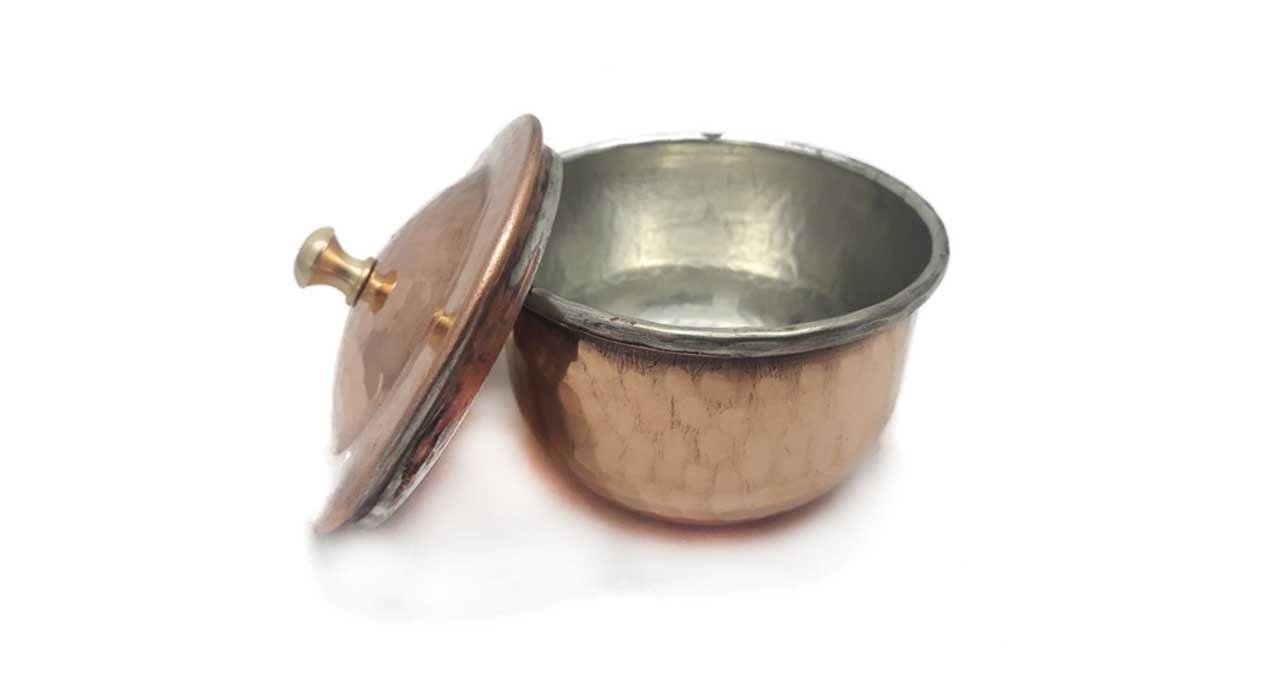 Handicraft Copper container Model 1333, तांबे के बर्तन, तांबे के गिलास