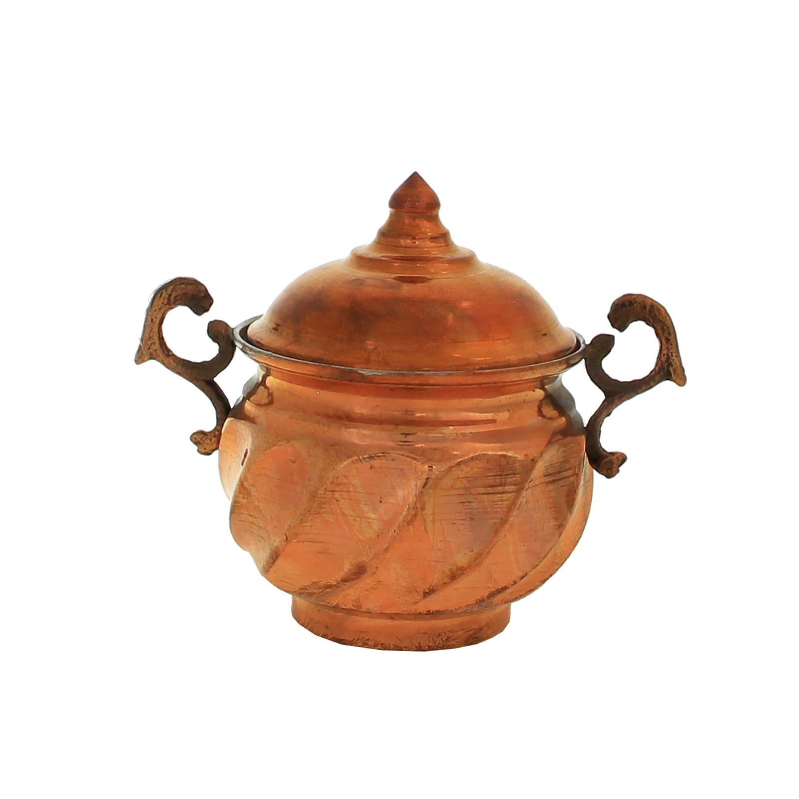 Handicraft Copper container Model Kajrah Code 4582,copper handmade price,persian copper goods