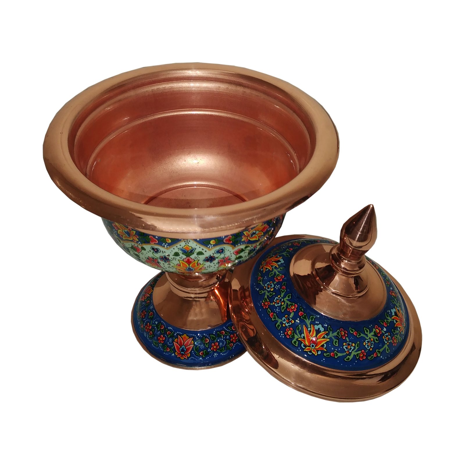 Handicraft Copper container model pardaz code GA05,buy copper handicrafts,price copper