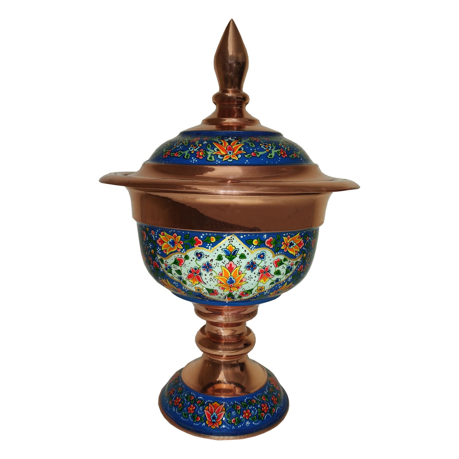Handicraft Copper container model pardaz code GA05,buy copper handicrafts,price copper
