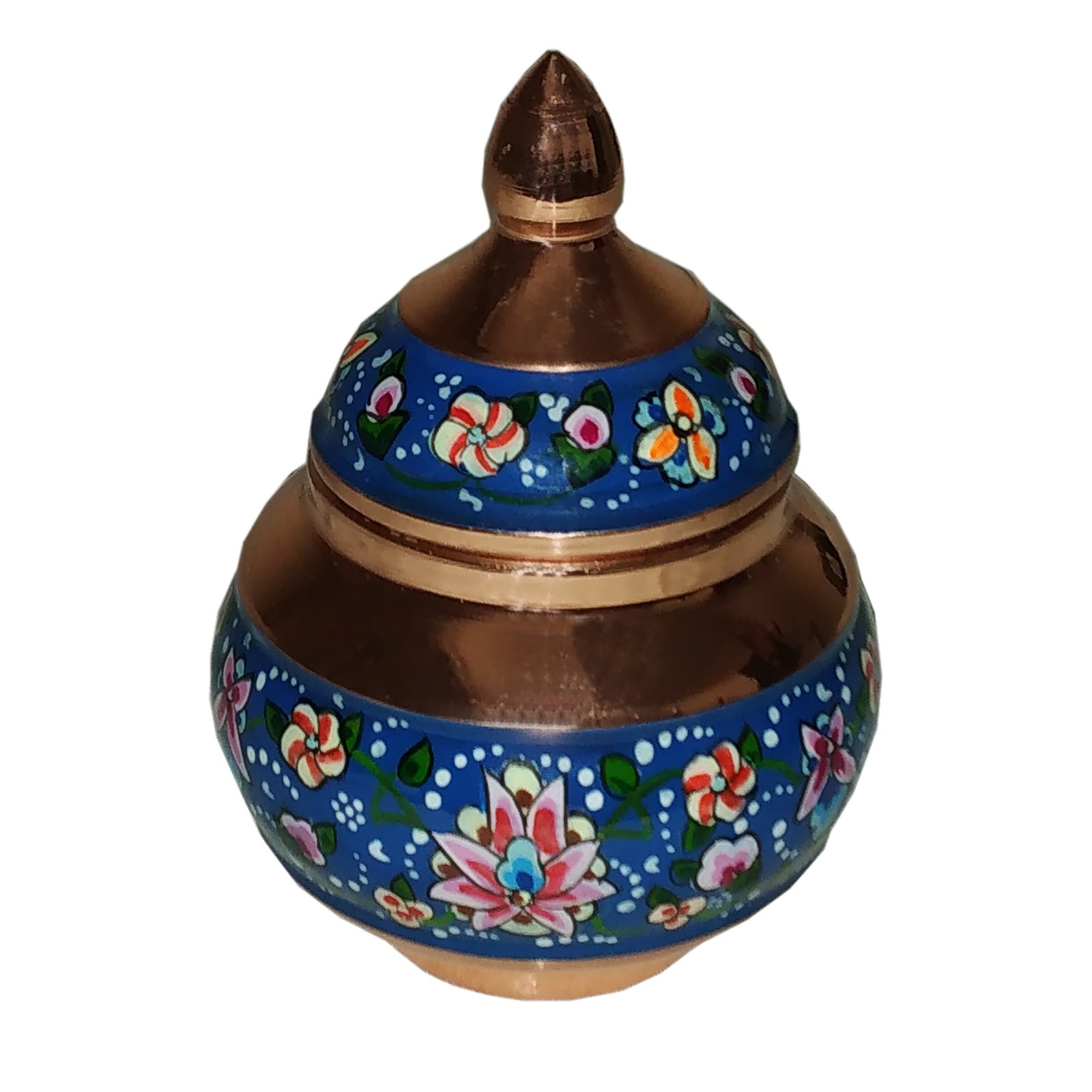 Handicraft Copper container model pardaz code SH012, handgjorda kopparpriser, persiska kopparvaror