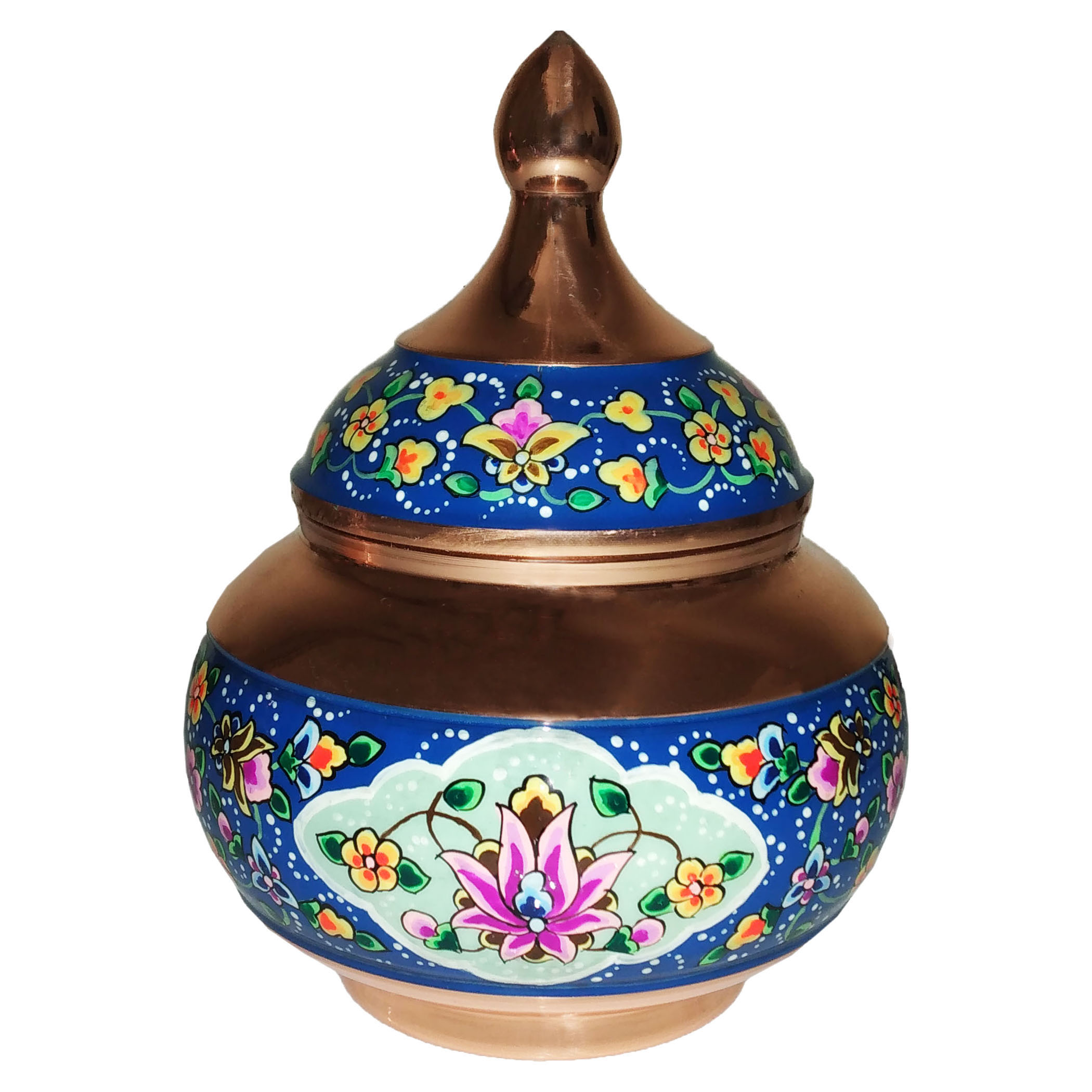 Handicraft Copper container model pardaz code sh020,buy copper stuff,buy copper handmades