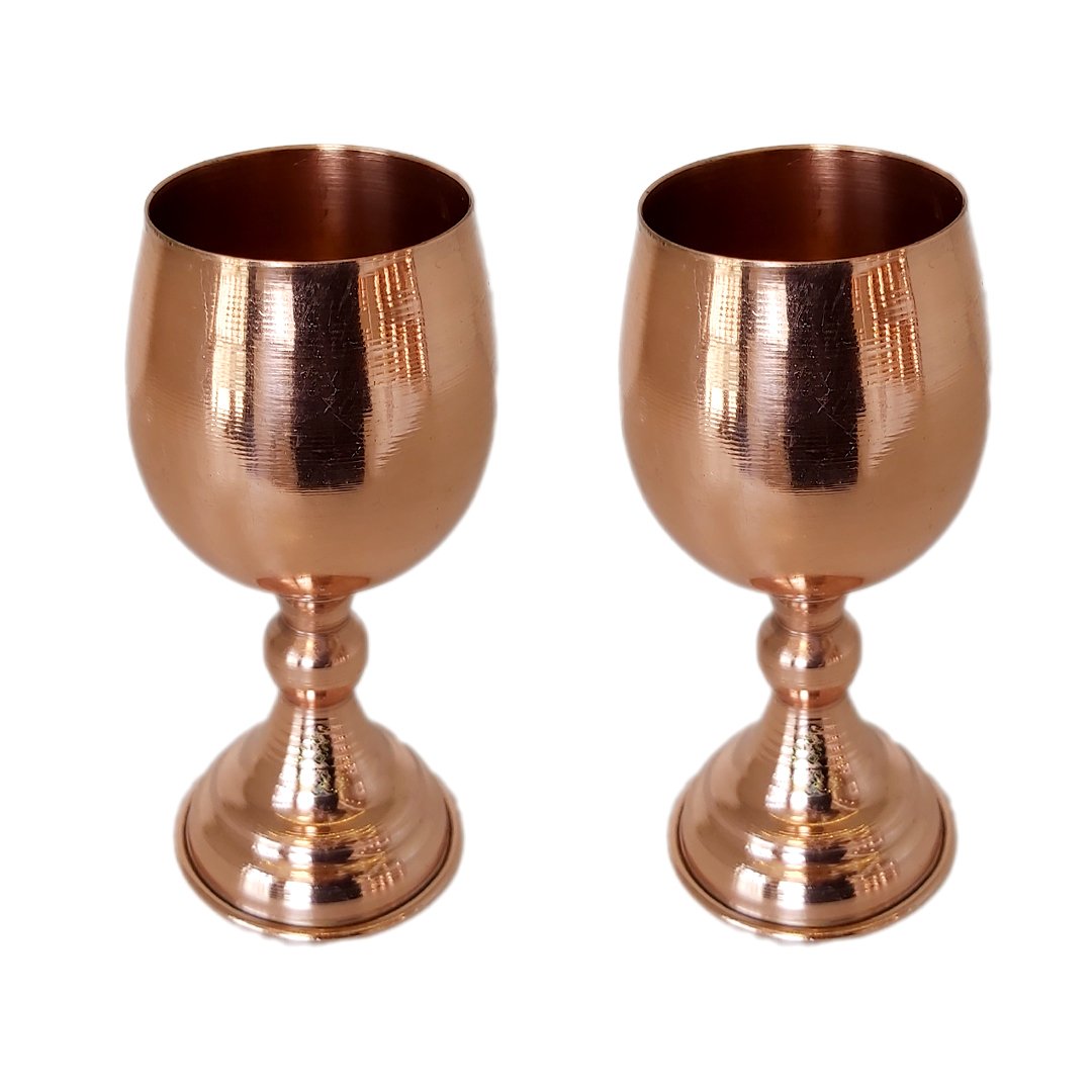 Handicraft Copper cup Pasargad model code 1102009 set 2 pcs,copper pot,copper glass