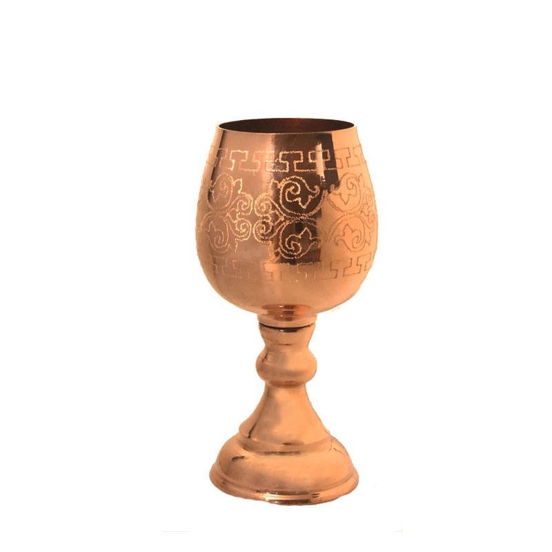 Handicraft Copper cup code 258 set 6 pcs,copper design,copper decoration