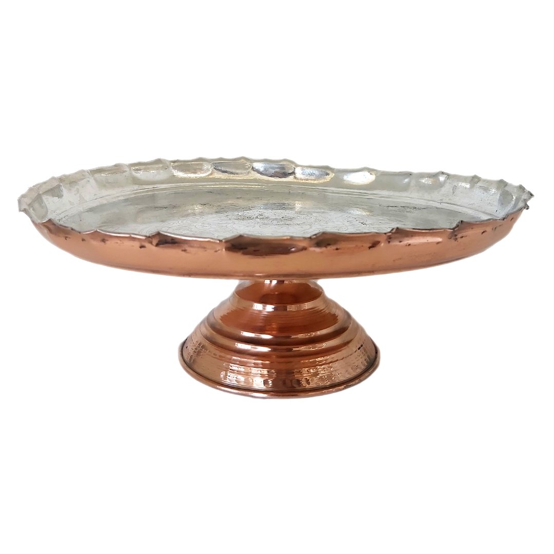 Handicraft Copper dish Alice model code 1303010, compre artesanato de cobre, compre produtos de cobre