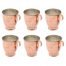 Handicraft Copper glass model B-219 set 6 pcs,buy copper stuff,buy copper handmades