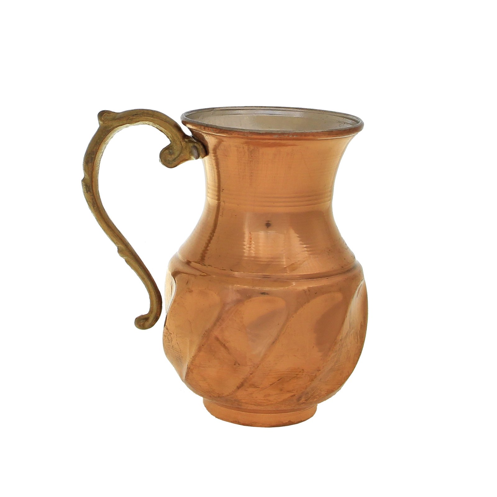 Handicraft Copper jug ​​Model without crooked edge code 4453, precio de artesanías de cobre, precio de cobre hecho a mano