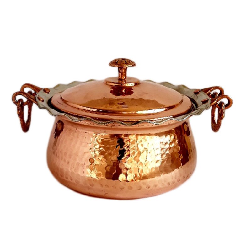 Handicraft Copper stock pot Model Lip Congress Code M_105, persiska kopparvaror, kopparvaror