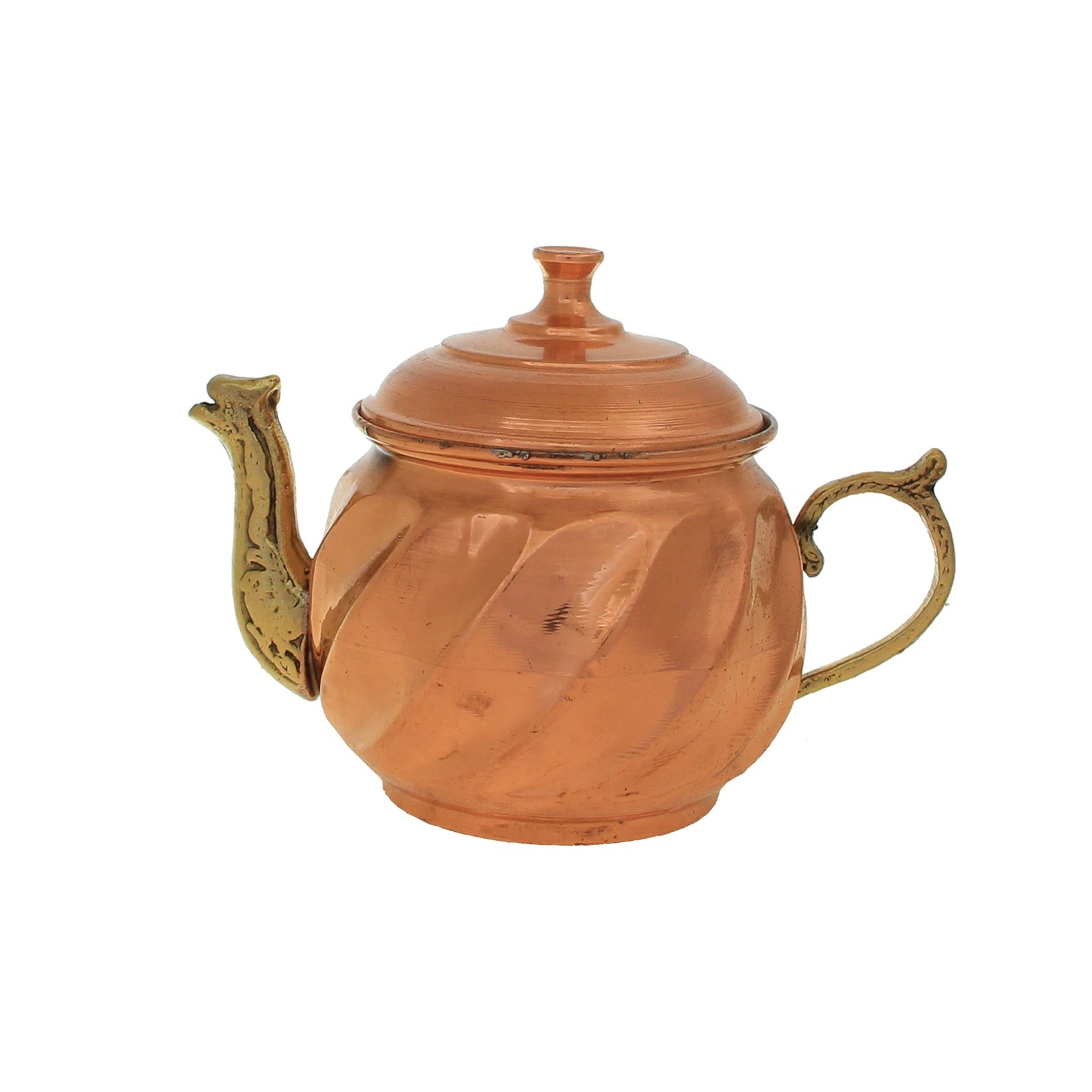 Handicraft Copper teapot kajra model code 4548,copper handmade,copper dishes