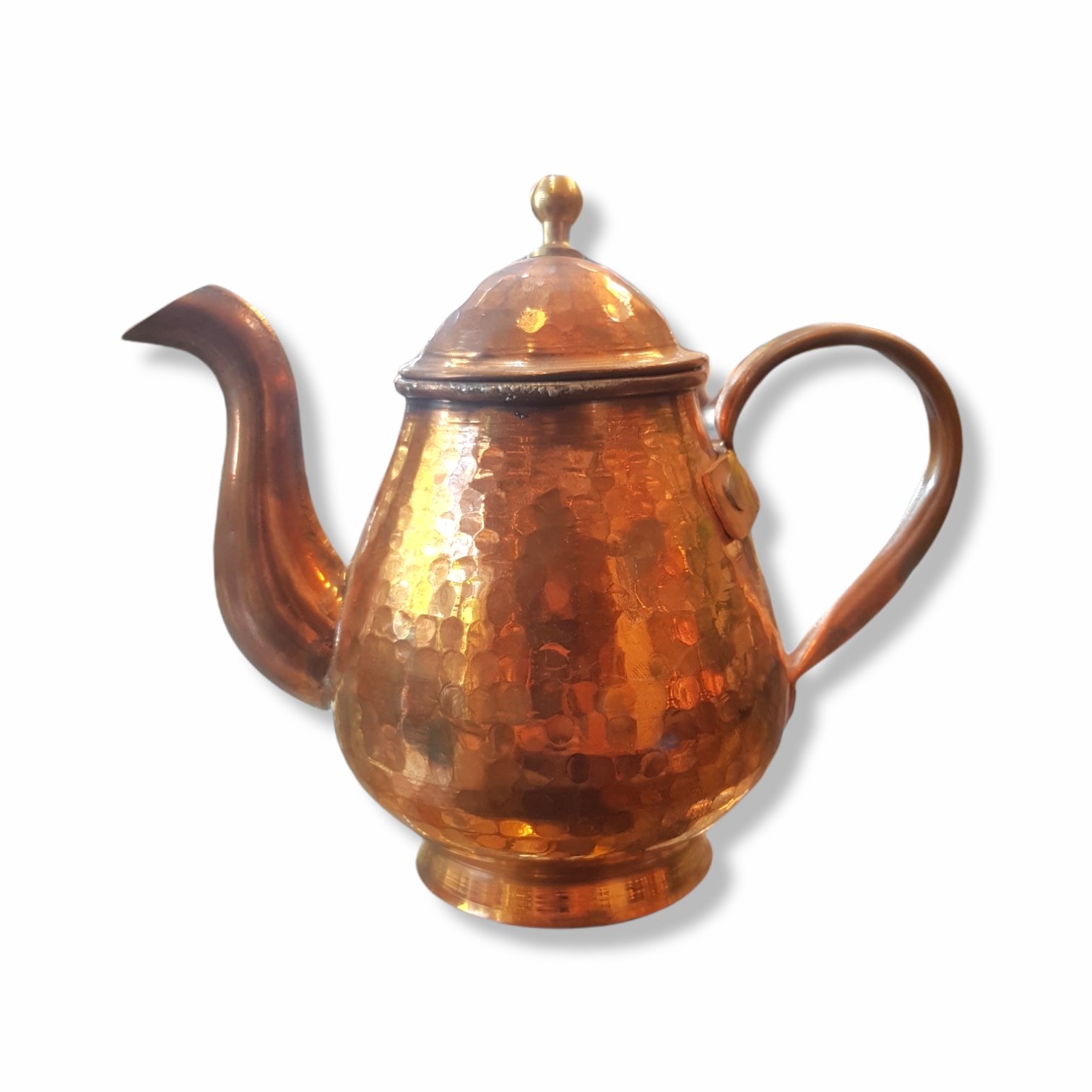 Handicraft Copper teapot pear model,buy copper handicrafts,buy copper goods