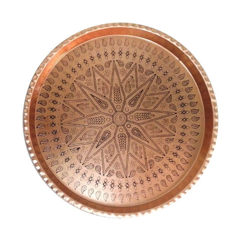 Handicraft Copper tray Code 88,buy copper handicrafts,price copper