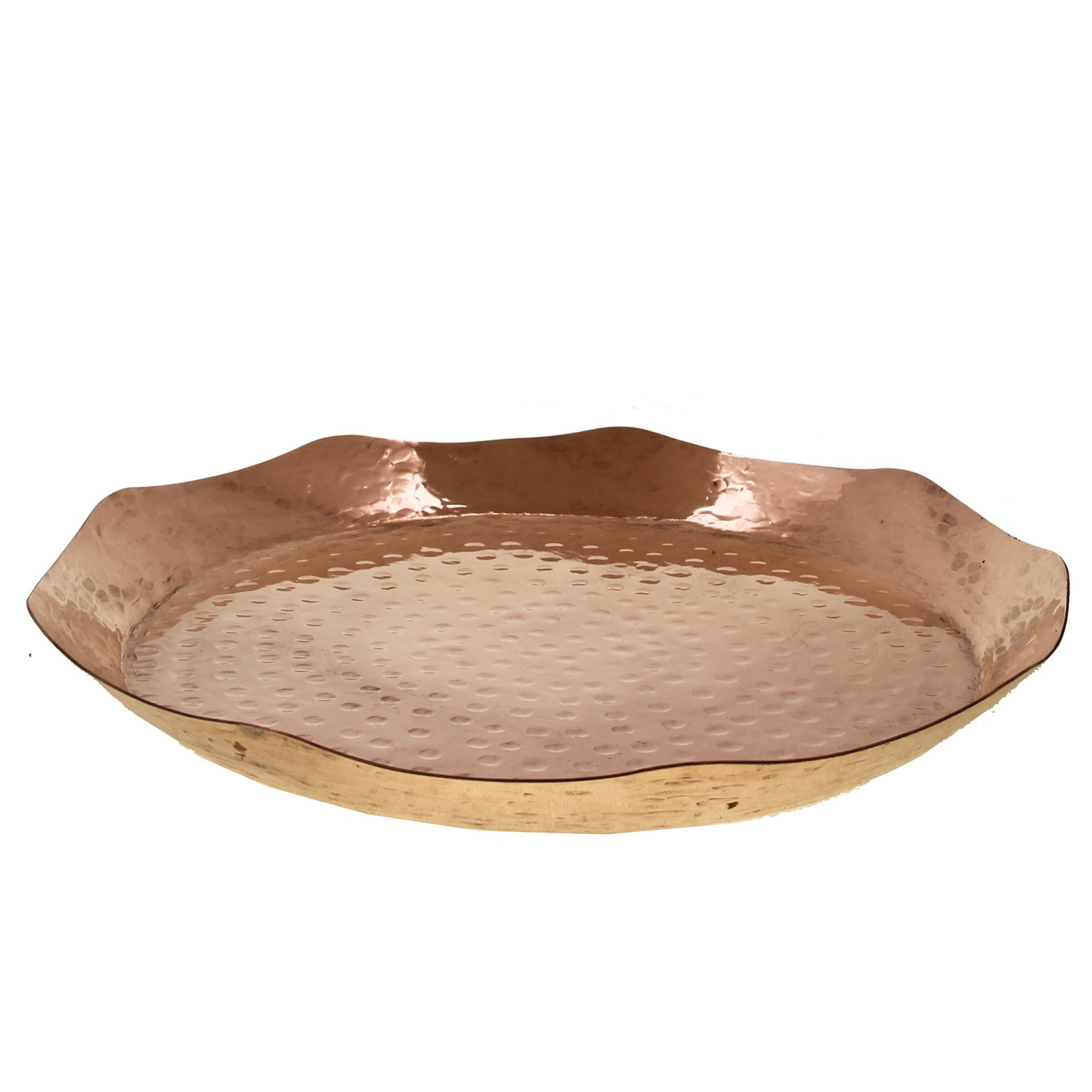 Handicraft Copper tray Model Circle Code 4175,copper pot,copper glass
