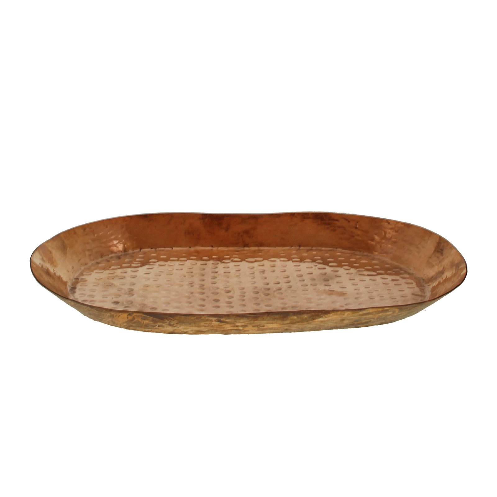 Handicraft Copper tray Model Oval Code 4218, prix du pot en cuivre, prix de la cuillère en cuivre