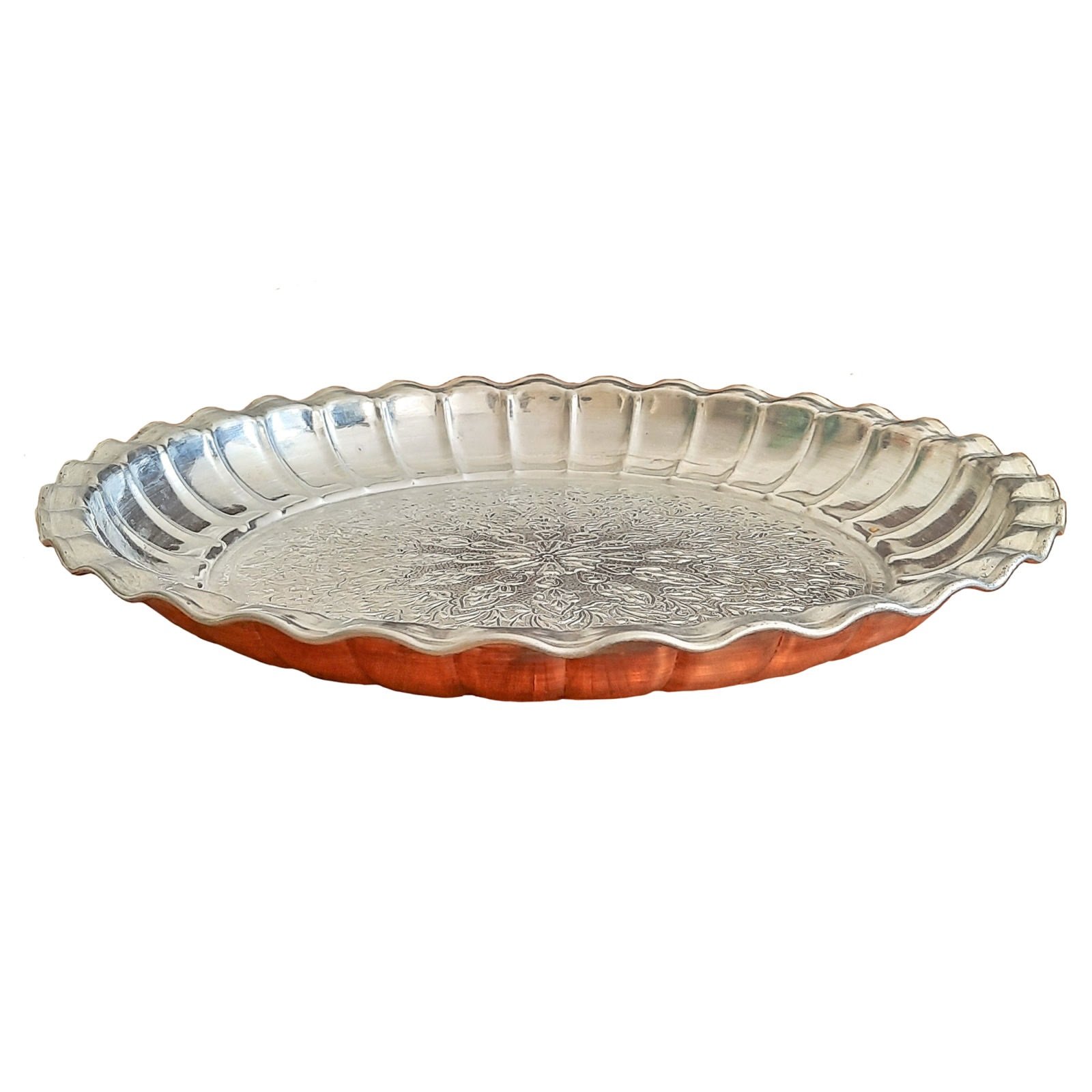 Handicraft Copper tray code M_128, precio de cuchara de cobre, precio de olla de cobre