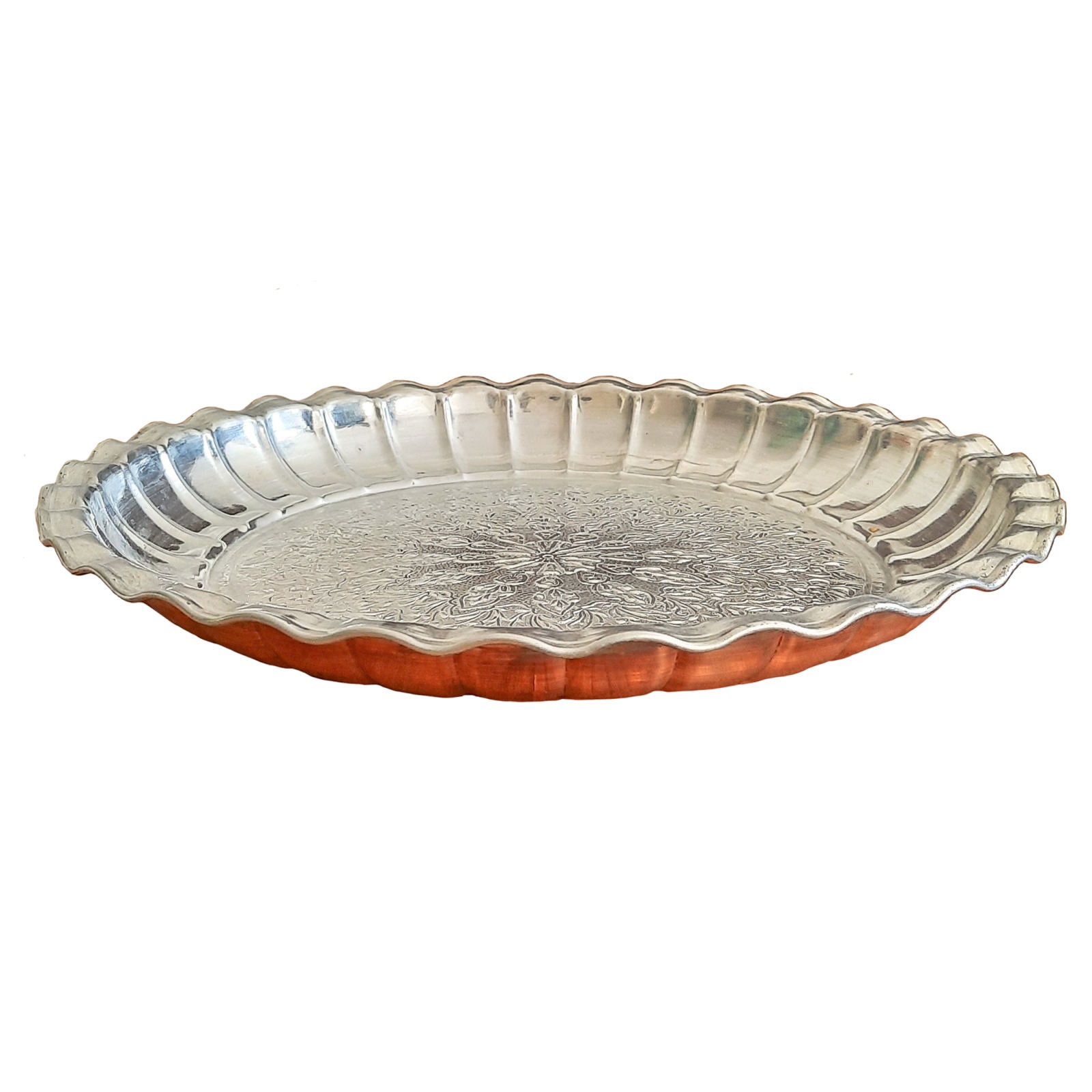 Handicraft Copper tray code M_130, цена на медный горшок, цена на медную ложку