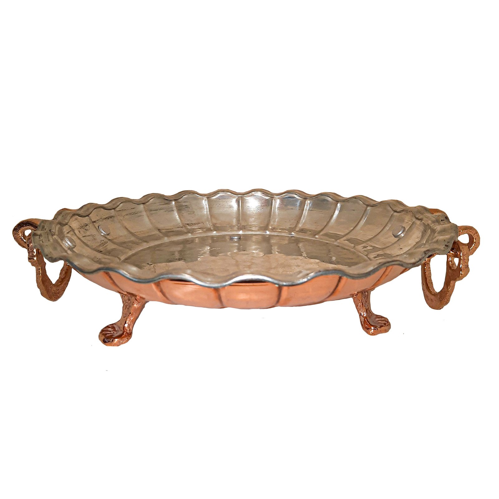 Handicraft Copper tray payehdar model code M_145, изделия из меди, цена на изделия из меди