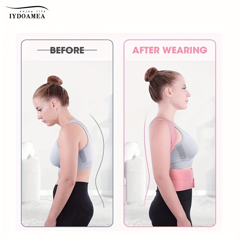 IYDOAMEA Posture Corrector – Adjustable Back Brace for Shoulder & Lumbar Support - Image 13