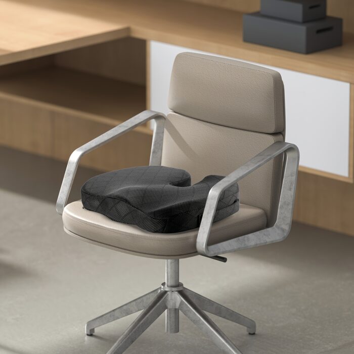 Ergonomic Memory Foam Seat Cushion – U-Shaped Tailbone Support for Office & Car Use - Image 3