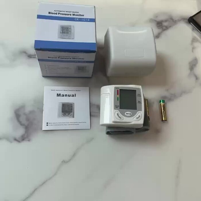Automatic Wrist Blood Pressure Monitor – Large LCD, Pulse & Irregular Heartbeat Detection - Image 11