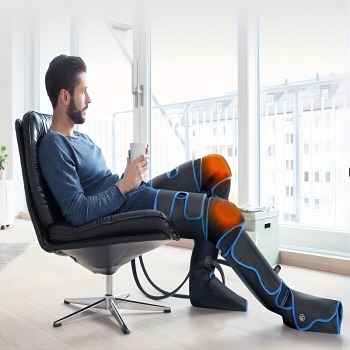 Air Compression Leg Massager – 6 Modes, 3 Vibration Settings, Perfect Gift for Any Occasion - Image 3