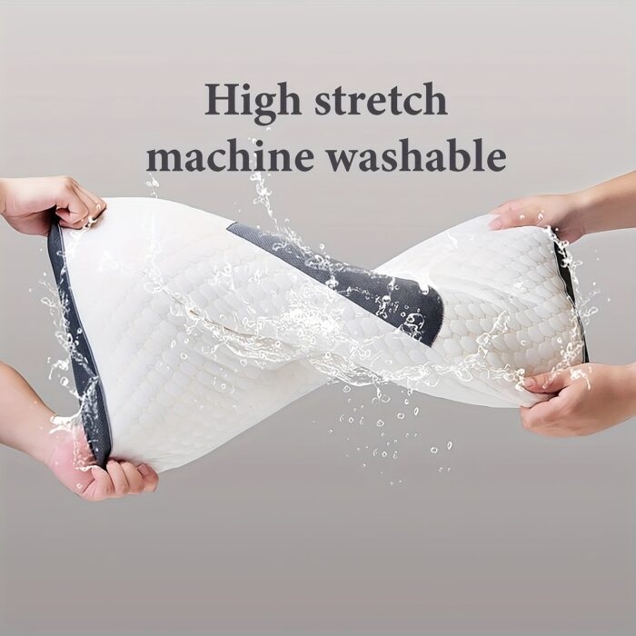 Buy 1 Get 1 Free Neck Massage Pillow – Adjustable Ergonomic Orthopedic Support & Detachable Cover (Couple Pack) - Image 9