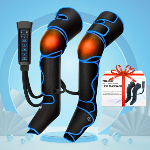 Air Compression Leg Massager – 6 Modes, 3 Vibration Settings, Perfect Gift for Any Occasion
