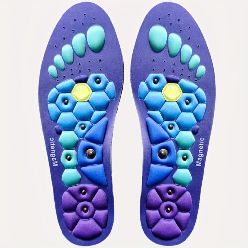 Magnetic Arch Support Insoles – EVA Latex Inserts for Comfort & Work Boots
