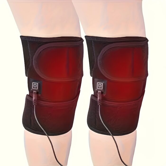 USB Heated Knee Massager – 3 Heat Settings with Pad & Insulated Bag for Pain Relief - Image 3