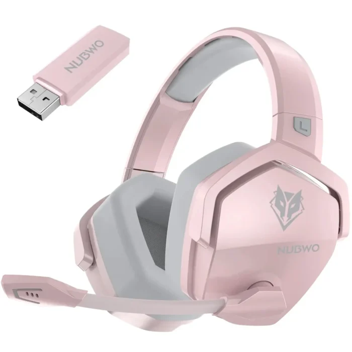 NUBWO G06 Wireless Gaming Headset – 7.1 Surround, ENC Mic, PC/PS4/PS5 - Image 12