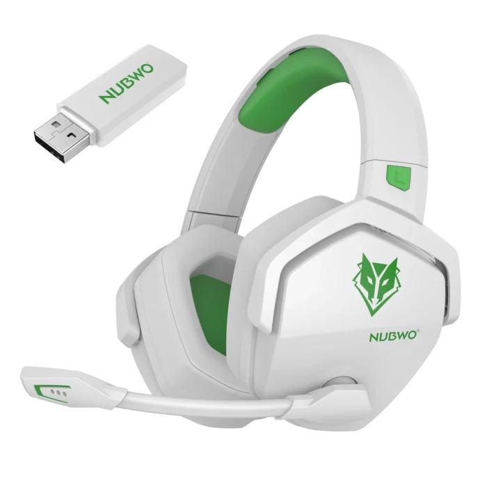 NUBWO G06 Wireless Gaming Headset – 7.1 Surround, ENC Mic, PC/PS4/PS5 - Image 16