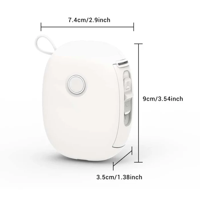 Mini Bluetooth Thermal Label Printer – Wireless Pocket Sticker Maker with 1 Roll Label Paper - Image 3