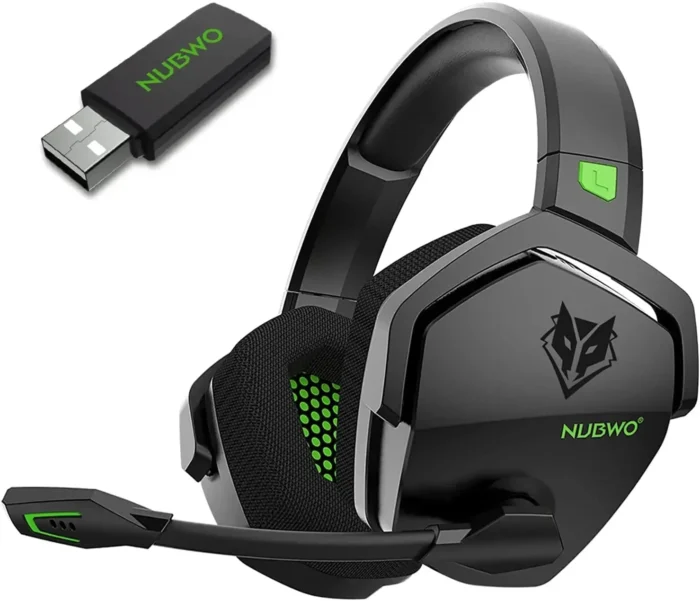 NUBWO G06 Wireless Gaming Headset – 7.1 Surround, ENC Mic, PC/PS4/PS5 - Image 7