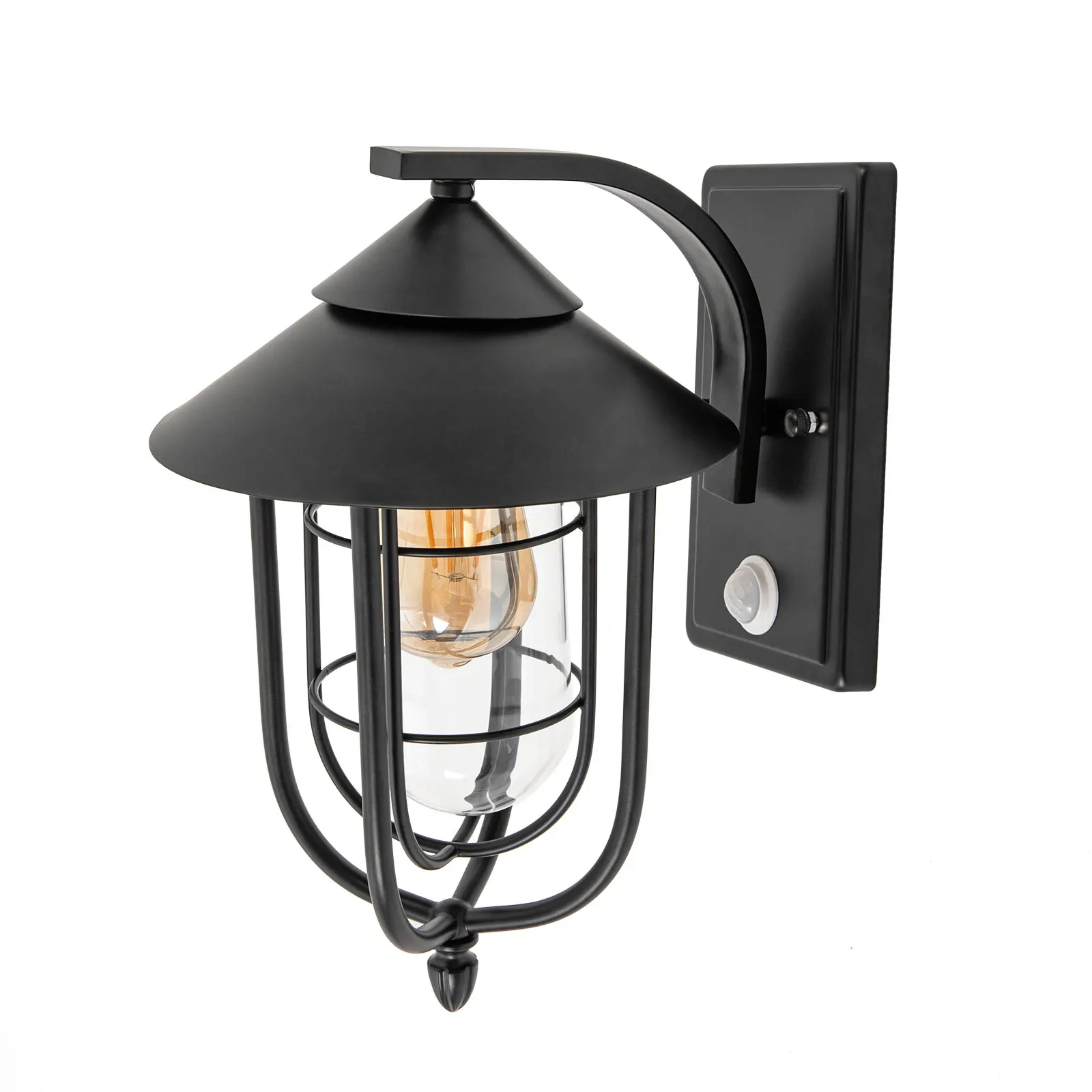 Outdoor Birdcage Sensor Wall Light – IP65 Waterproof LED Sconce with E26 Socket - Image 5