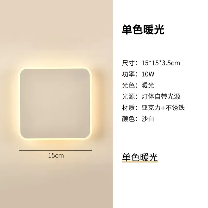 Minimalist Modern Round LED Outdoor Wall Light – Waterproof for Villa Corridor & Entryway - Image 8