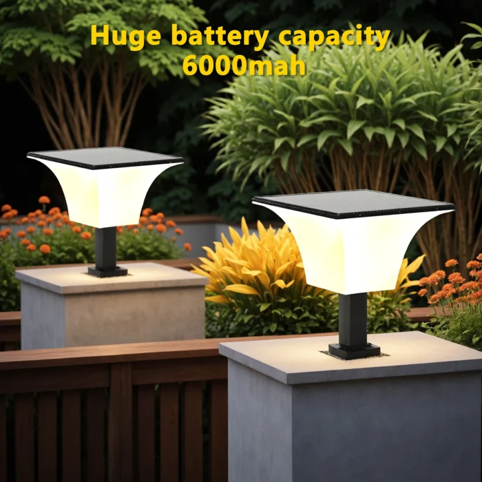 Solar Wall LED Light – Radar Sensor Waterproof Lamp for Porch & Garage - Image 2