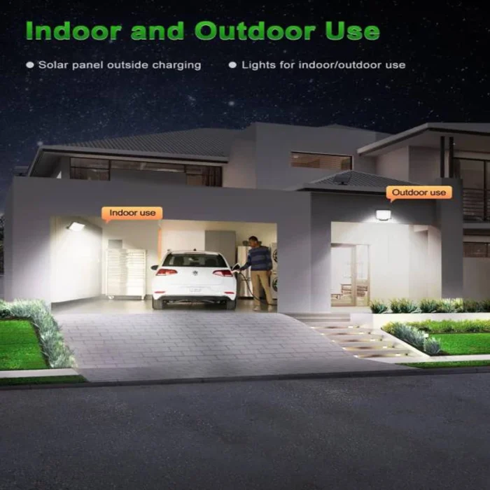 Solar Motion Sensor Light – LED Security Flood Lamp with Remote for Outdoors - Image 5