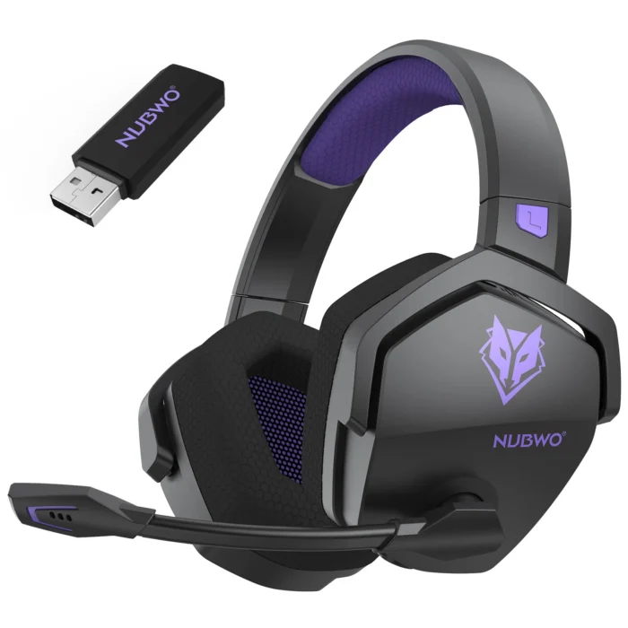 NUBWO G06 Wireless Gaming Headset – 7.1 Surround, ENC Mic, PC/PS4/PS5 - Image 14