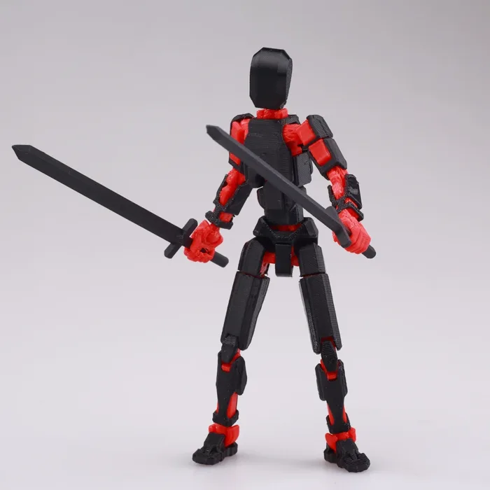 Shapeshift Robot 2.0 – Multi-Jointed 3D Printed Action Figure Dummy | 13 Movable Parts Toy for Kids, Adults & Parent-Child Play - Image 22