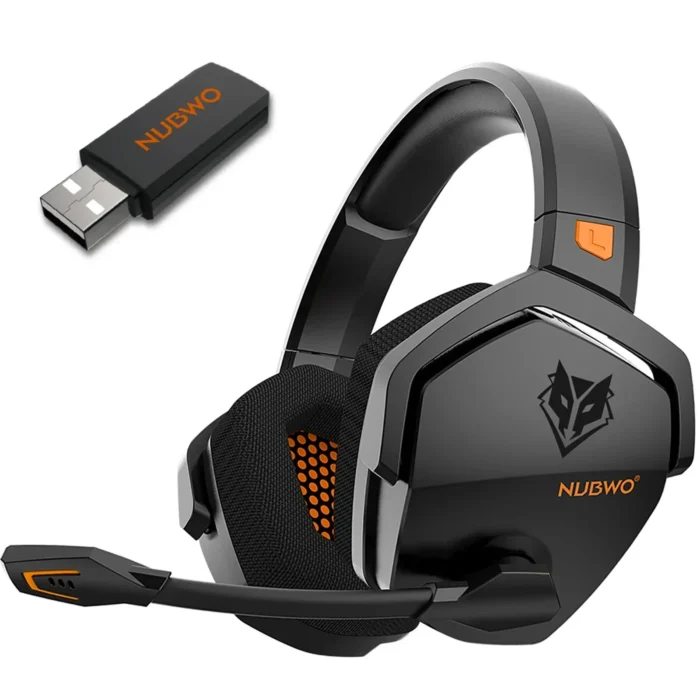 NUBWO G06 Wireless Gaming Headset – 7.1 Surround, ENC Mic, PC/PS4/PS5 - Image 9