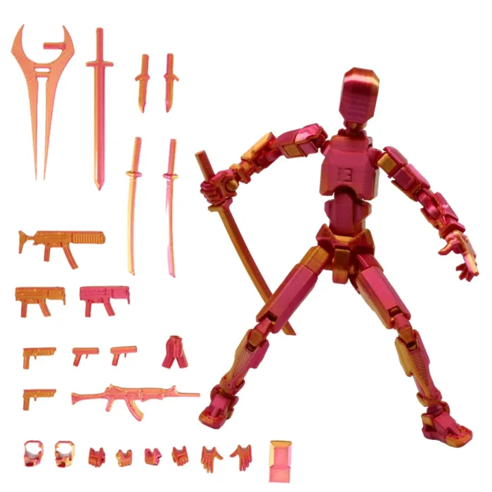 Shapeshift Robot 2.0 – Multi-Jointed 3D Printed Action Figure Dummy | 13 Movable Parts Toy for Kids, Adults & Parent-Child Play - Image 33